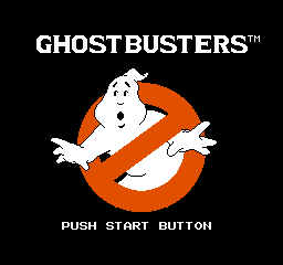 Ghostbusters (Japan) Title Screen
